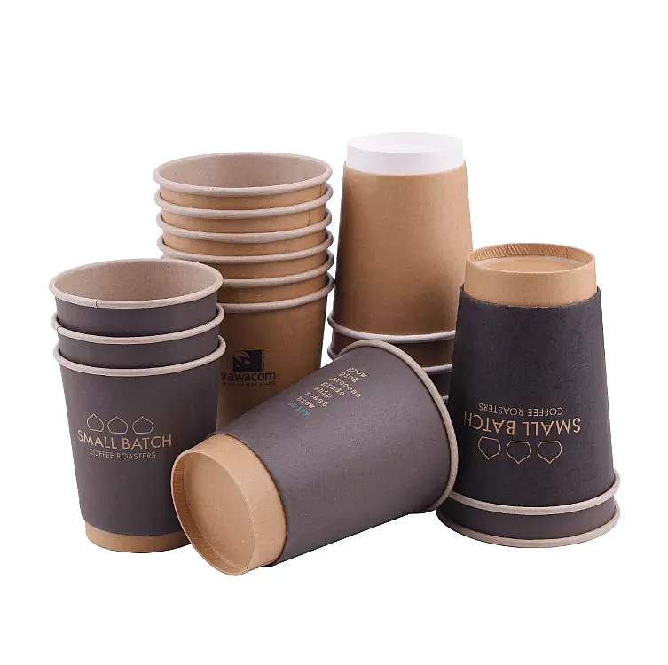 16oz paper coffee cup 500ml customization disposable tea cups