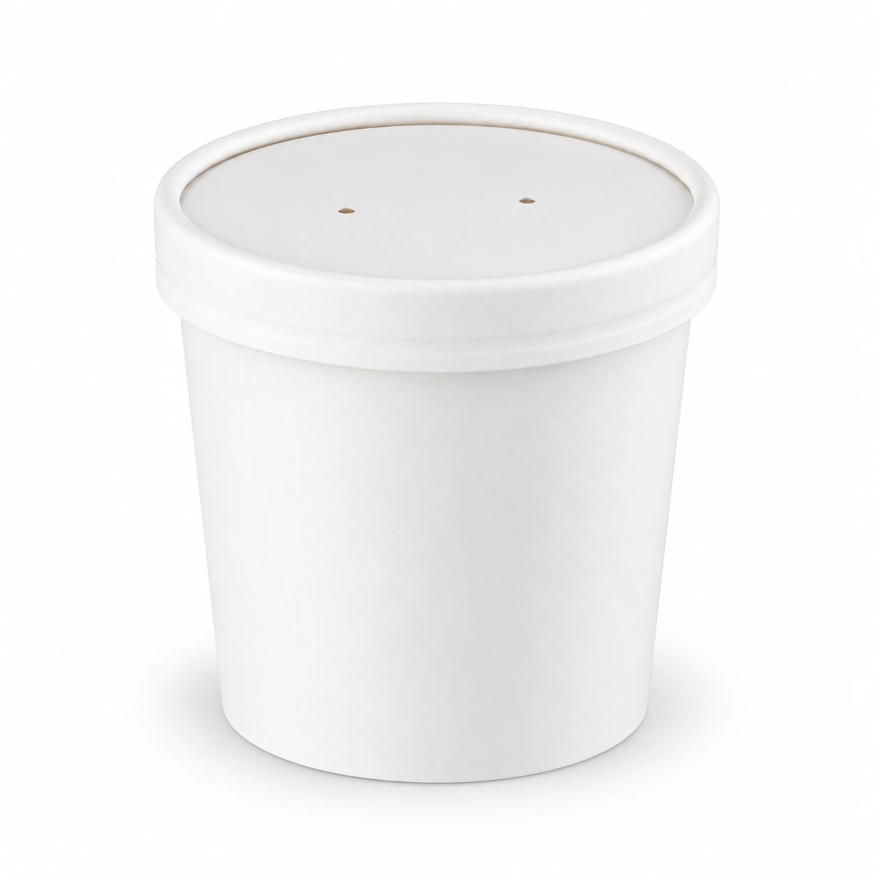 16 oz Kraft Paper Soup Containers with Lids